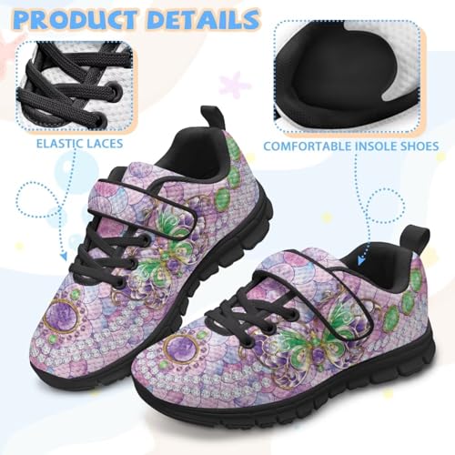 Kids Shoes Boys Girls Lightweight Non Slip Athletic Walking Running Tennis Shoes Outdoor Sports Sneakers Size 11-154