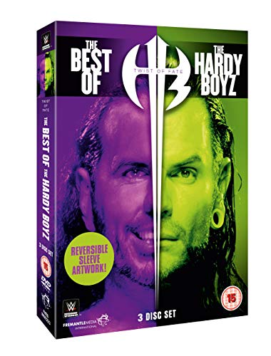 WWE: Twist Fate Best of The Hardy Boyz (3 DVD) [Edizione: Regno Unito] [Import] Cover