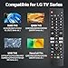 Universal Remote for All LG TV Remote Control,Compatible with All L G LED OLED LCD Webos 4K 8K UHD HDTV HDR Smart TV with Disney Plus, Netflix, LG Channels Button