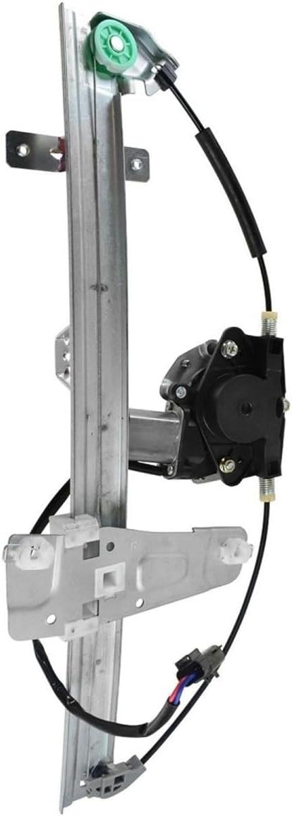 Front Power Window Regulator w/Motor Passenger Right 8-Gear Tooth Quantity Galvanized Steel Nylon 55394226AC WRA51231 660175 741-557