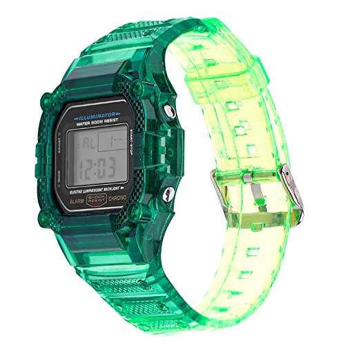 Rp`u G-SHOCK oh TPU S13F   JVI ohXgbv ɑΉ DW-5000 GW-M5610 M5630 GLX-5600đ̃f (darkgreen-silver buckle, for 561