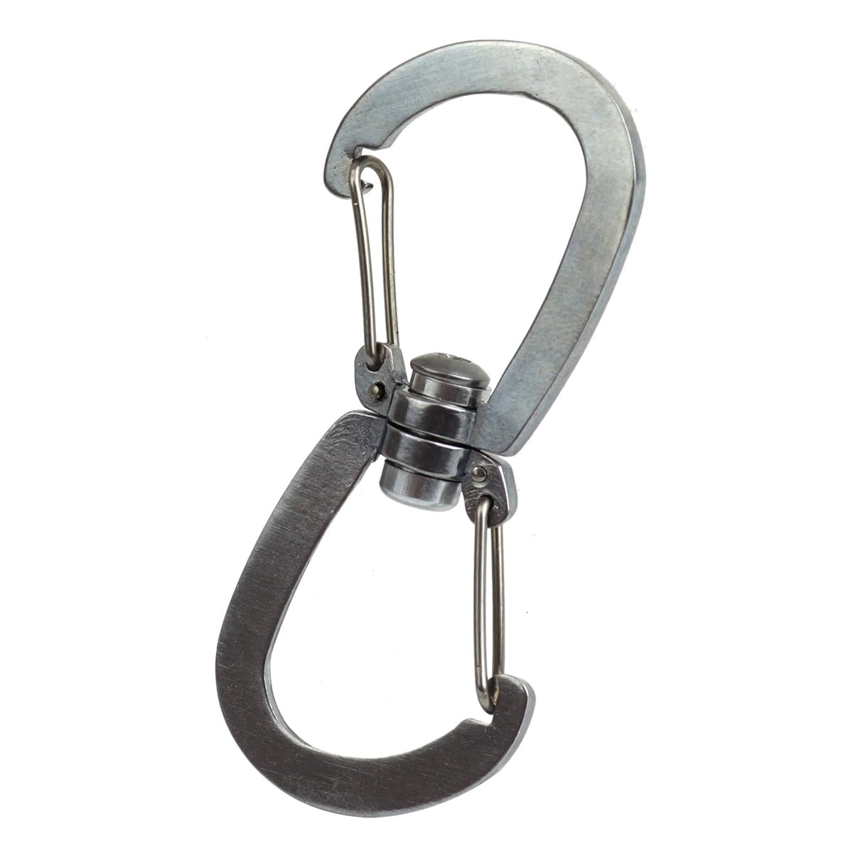 Amazon.co.jp: prendre カラビナ ステンレス 360° 回転 ダブルフック