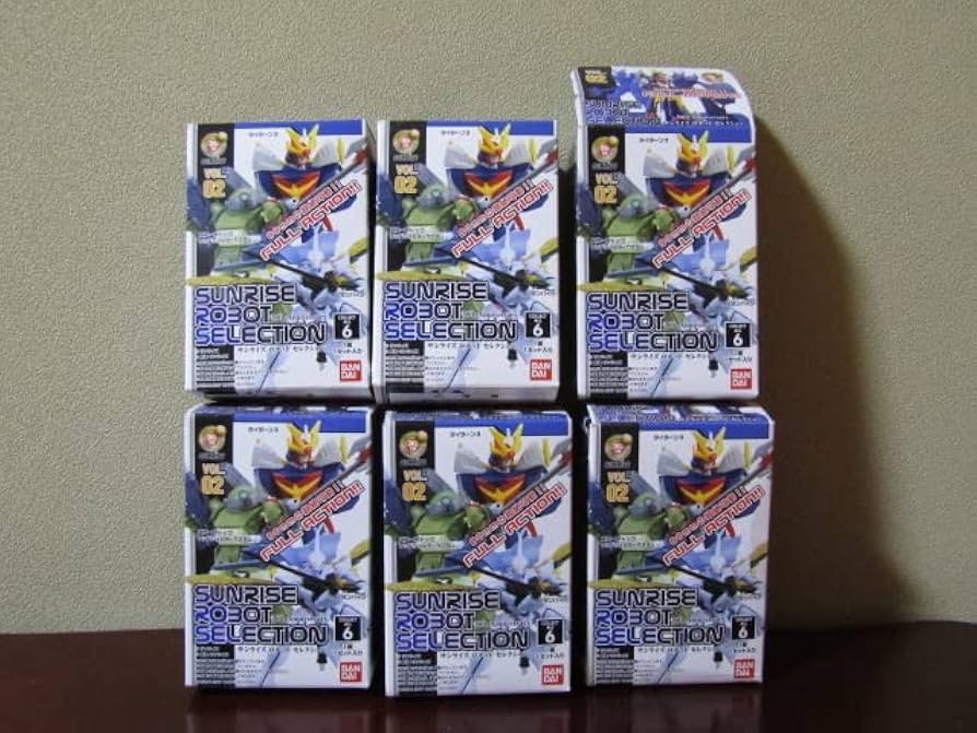 サンライズロボットセレクション Vol.2 全6種類コンプリートセット Amazon | サンライズロボットセレクション VOL.2 全6種セット 内