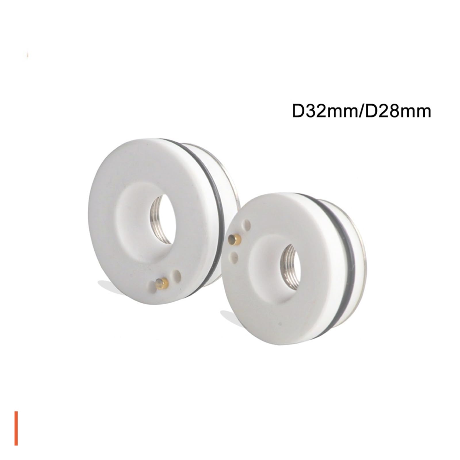 Wysokiej jakości element mocujący dyszę ceramiczną 28/32 mm do głowicy do cięcia laserem światłowodowym - trwała i odporna na zużycie dysza O/E/M, 1 szt.(32mm)
