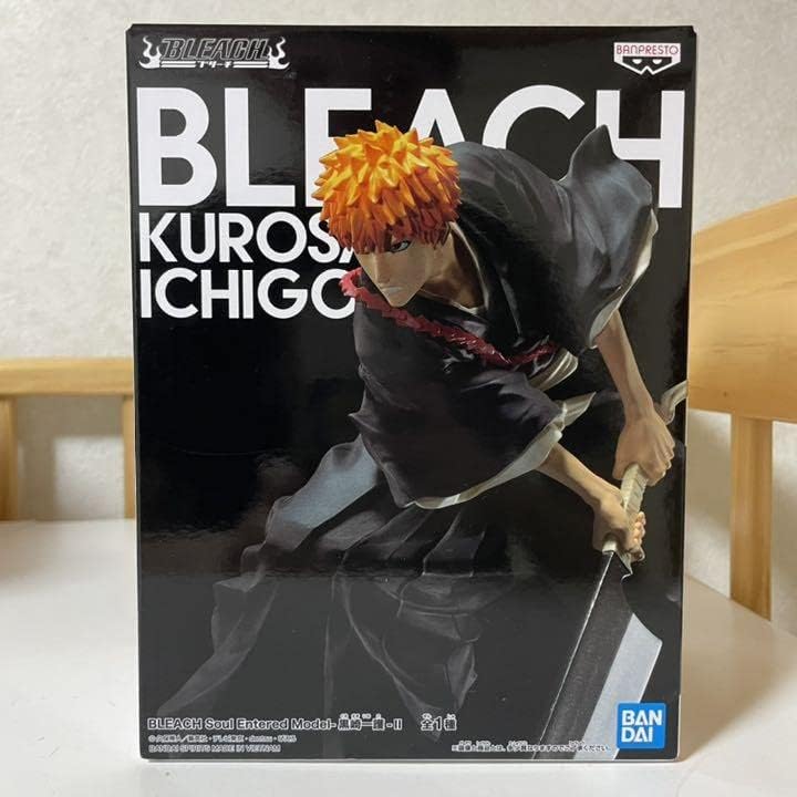 Bleach Soul Entered Model Ichigo Kurosaki Figura 13cm Banpresto
