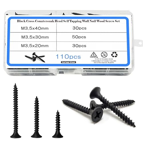 ؃lW  \tM 3TCYZbg 110{ XN[lC lWB 3.5mm x 20mm/30mm/40mm ƋC DIY Œ ؍HprX Cc[ [{bNXt (20-40mm)