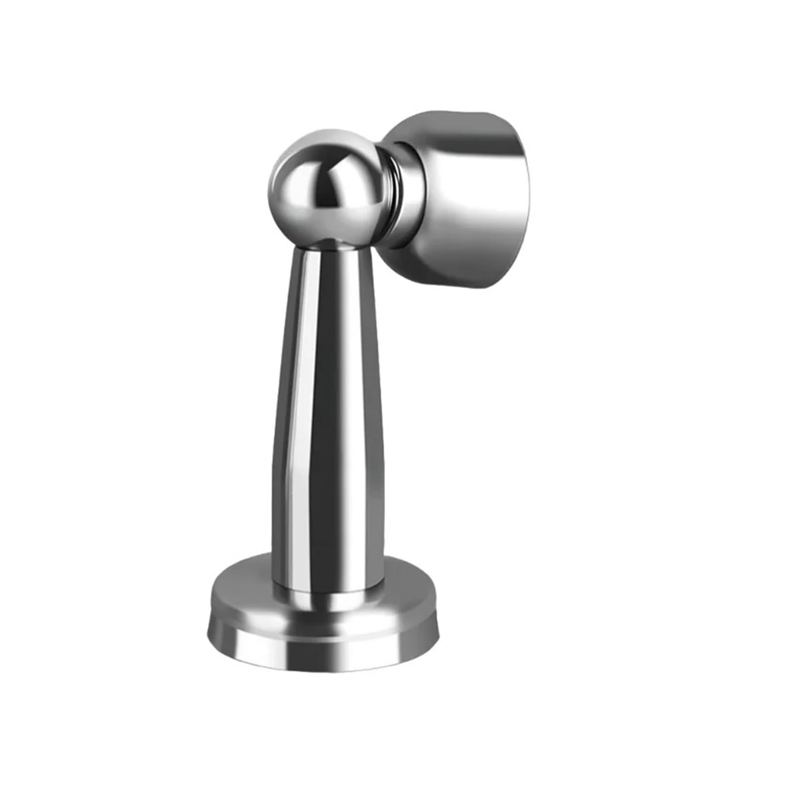 Fermaporta in acciaio inossidabile magnetico Camera da letto(Silvery-22cm)