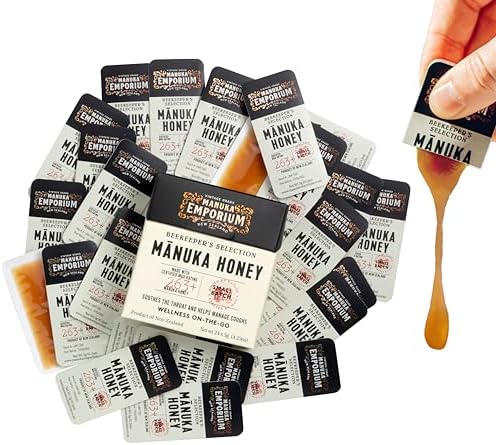 Manuka Emporium, MGO 263+, Pure Manuka Honey, Everyday Vitality, 24 Snaps