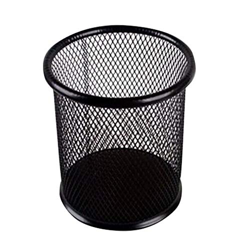 Preisvergleich Produktbild GJZ Metallgitter Stifthalter Bleistifttopf Kratzfeste Bleistiftbecherhalter Schreibtisch Office School