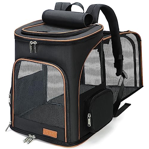 Lekereise Black Cat & Large Dog Backpack Carrier