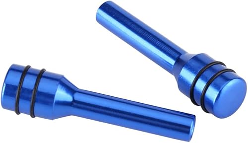 Miniatura 7 de Fydun 2 piezas de aleación de aluminio universal coche camión cerradura puerta puerta perilla tire Pin cubiertas