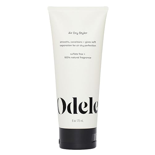 Air Dry Styler, gel de peinado sin calor para suavizar el encrespamiento, definir y acondicionar hebras, para tipos de cabello liso, ondulado y