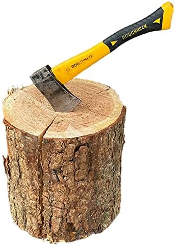 Large Heavy Duty Firewood Chopping Cutting Log Splitting Fire Wood Chop Making Kindling Block Logs Stump Base - Suitable for Garden Stool Making & Rustic Wedding Event Occasion Feature