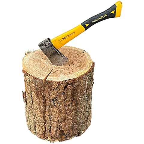 Large Heavy Duty Firewood Chopping Cutting Log Splitting Fire Wood Chop Making Kindling Block Logs Stump Base - Suitable for Garden Stool Making & Rustic Wedding Event Occasion Feature Cover