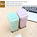 xiweot Small Trash Can,Mini Curbside Trash Bin with Lid,Desk Organizer Garbage Bin,Pen Holder Office Desktop Supplies Toy,Small Kitchen Countertop Trash Recycling Containers