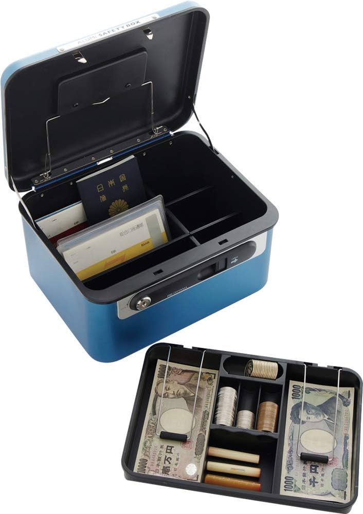 Amazon | アイリスオーヤマ 金庫 セキュリティボックス アルミ