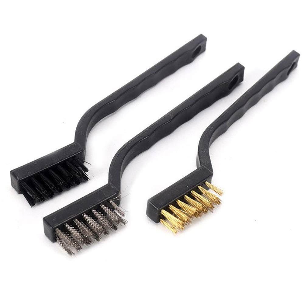 Plastic Multi Utility Wire Brush for Cleaning Vessels Bottle Kitchen Home Needs (set of 3,color-multi,material-plastic) (B0913DFFDT) Amazon Price History, Amazon Price Tracker