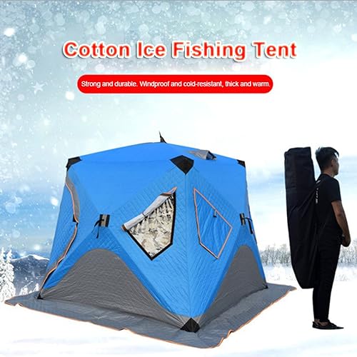 Carpa de pesca invierno 3-4 personas resistente y cálida miniatura 2