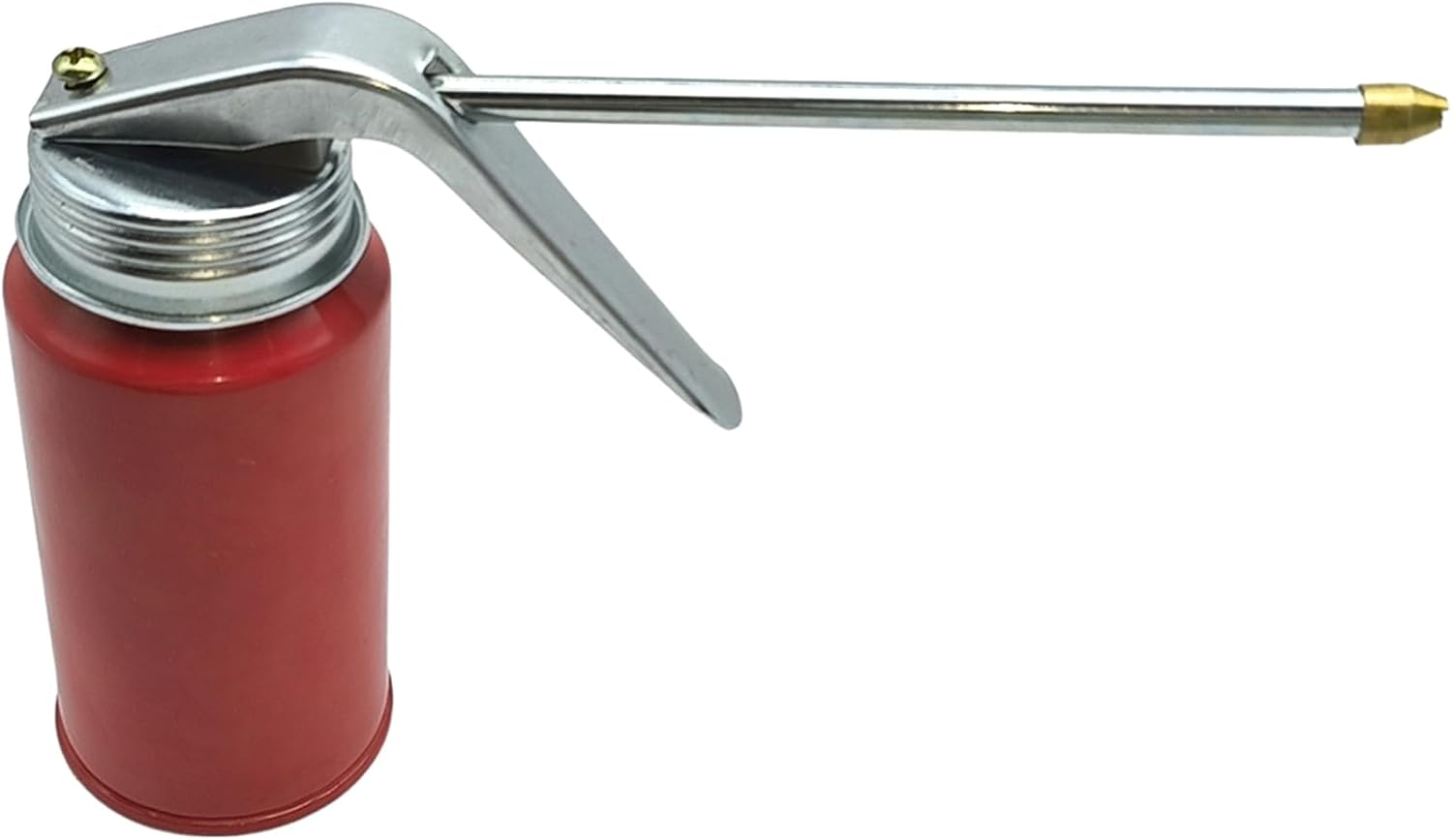 3PCS Oil Can, 200ML Metal Pump Oil Can with Spout for Home Auto Motorcycles Application