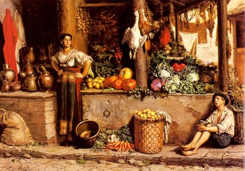 Pintura murales lienzo decorativo de Frans Meerts para salón y dormitorio 60x90