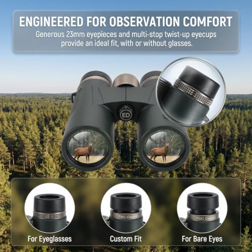 Binoculares 12x42 con Clip para Teléfono y IP67 miniatura 6