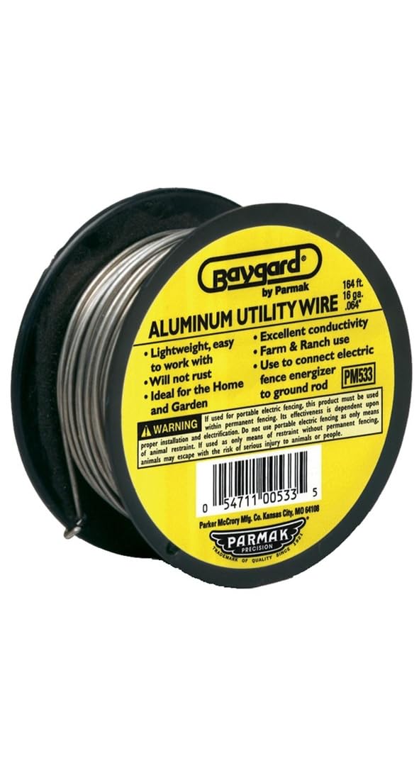 Baygard Electric Fence 16 Gauge Aluminum Wire - 164 Feet 00533-image-45
