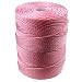 C-LON Bead Cord, Pink - 0.5mm, 92 Yard Spool