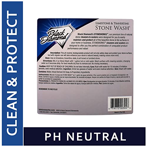 image for Black Diamond Stoneworks Limestone and Travertine Floor Cleaner: Natur