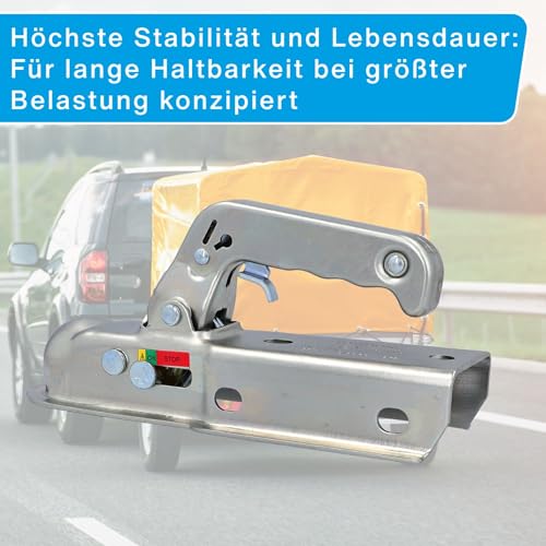 Zugkugelkupplung bis 750 kg für Vierkantrohr/60mm