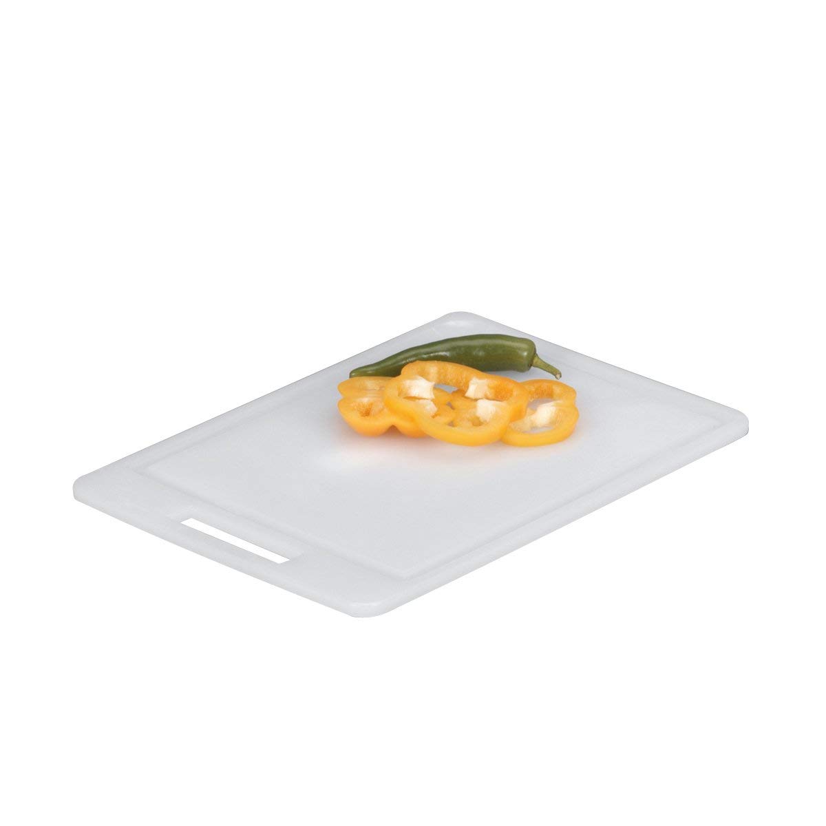 Zeller34.5 x 24.5 cm Chopping Board Plastic, White