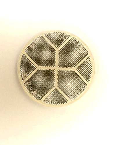 Cortina Safety Products 13-099-25 Reflector, s/adh., Clear-Bulk, 2 1/8" Diameter (Pack of 100)