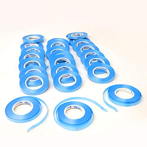 Image of AMFIN Curling Ribbons for Balloons - Blue (Pack 24)