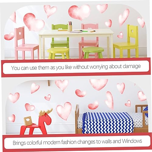 Décoration DIY pour chambre enfant avec stickers cœurs repositionnables - 5