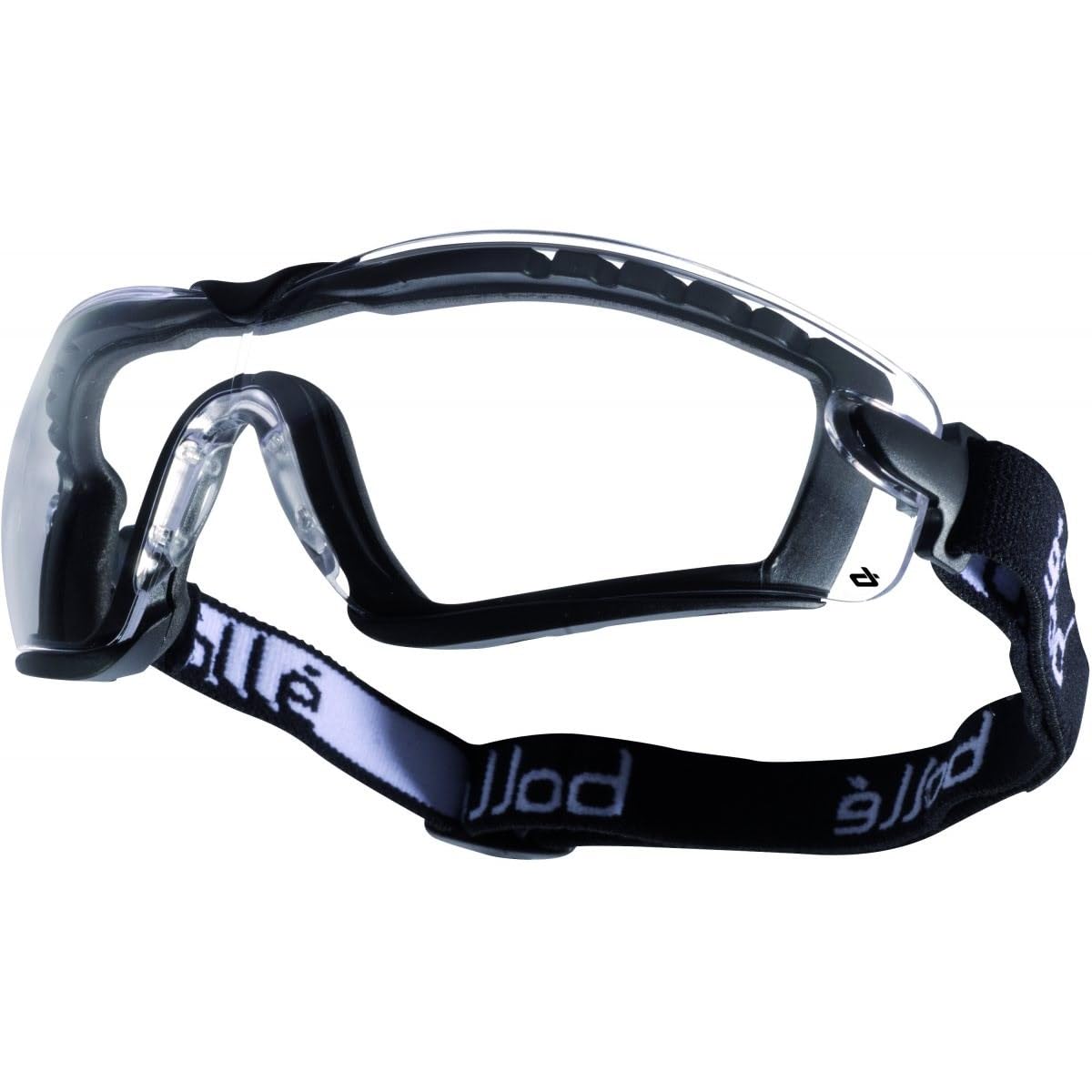 Bollé COBFSPSI - Gafas Cobra de policarbonato con Lentes antiarañazos y antiniebla, Transparentes