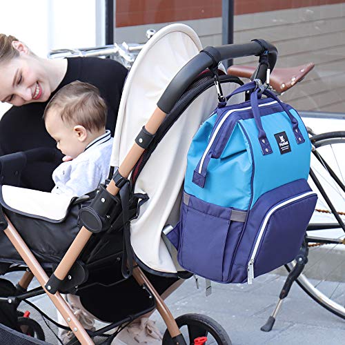 hafmall diaper bag backpack waterproof multifunctional large travel nappy bag