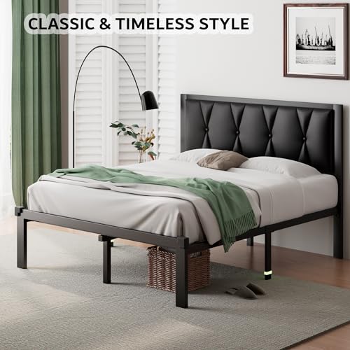 Luxury Faux Leather Bed Frame