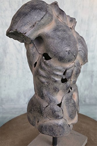 Sagebrook Home 13622-01 Cracked Torso Sculpture thumb #1
