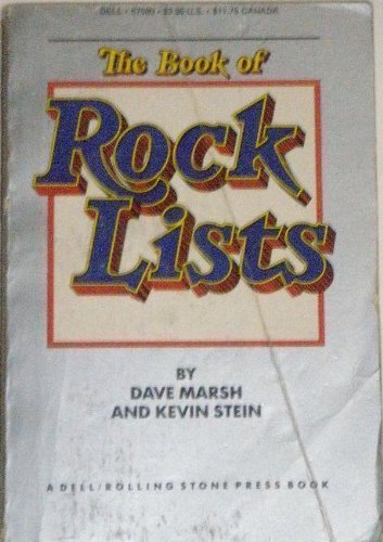 Buy The Book of Rock Lists — BookShops.in