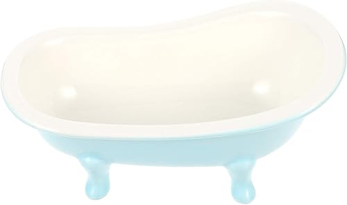 Miniatura 10 de Hemoton Taza de cerveza, taza de whisky, cuenco de postre de cerámica, plato de helado en forma de bañera, 6.8 fl oz, platos pequeños de