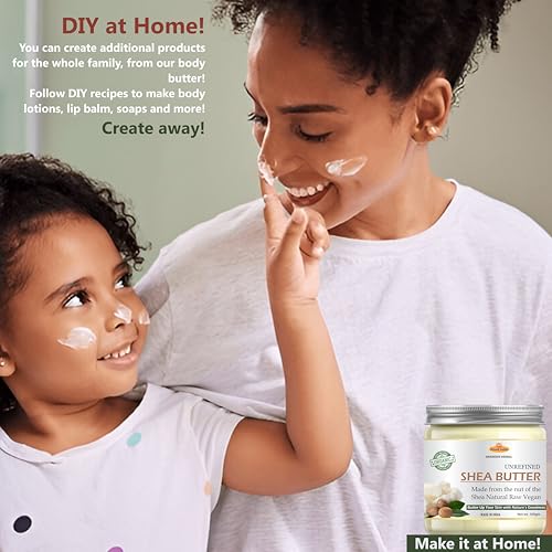 Image of Khadi Herbal 100% Pure Shea Butter 100g - Natural Skin Moisturizer & Hair Nourisher - Deep Hydration, Softening & Repair - Chemical-Free, Vegan, and Organic Skin & Hair Care