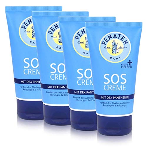 Preisvergleich Produktbild Penaten Baby SOS Creme 75ml - Mit Dex-Panthenol- kleiner Helfer (4er Pack)