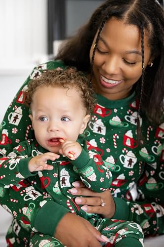 Image of MONICA + ANDY One Piece Baby Pajamas, 100% Organic Baby Clothes for Girls and Boys, Sizes For Newborn and Infant