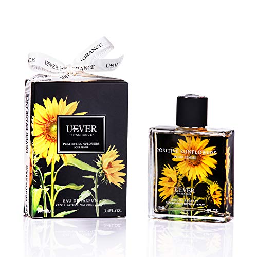 Women's Perfume Positive Sunflowers of Series Floral Perfumes For Women By Uever, EDP 3.4 Fl.Oz