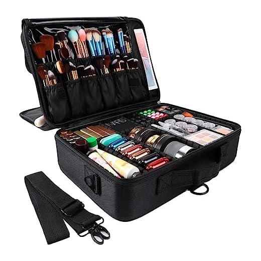 Mala Maleta de Maquiagem Profissional Grande Organizadora Makeup Completa
