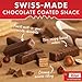 Swiss Milk Chocolate Covered Wafers by Kägi, Crispy Coated Sweet Snacks, Premium Individually Wrapped Treats, Wafer Gift Tin, Classic Kägi, 400g Tin