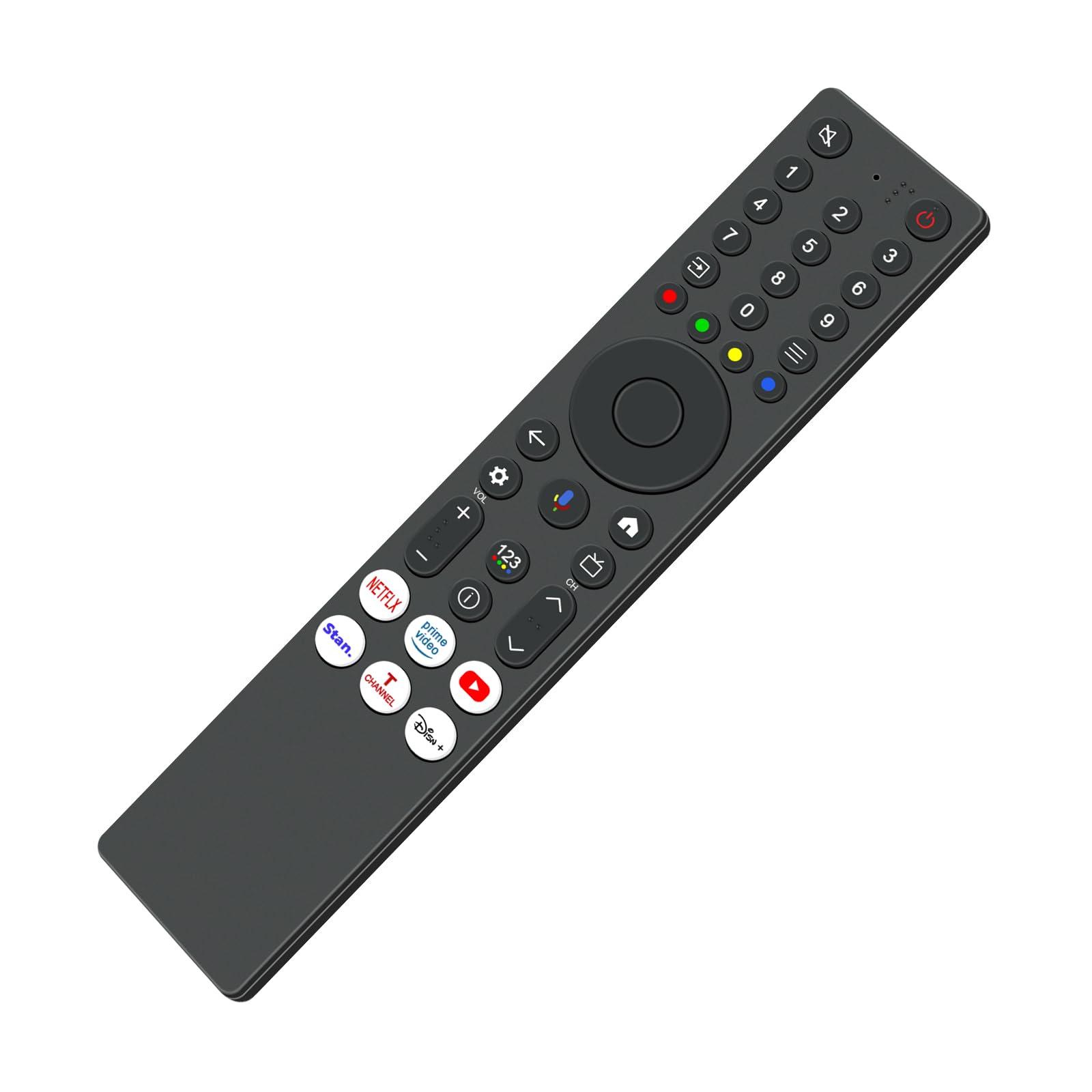 VINABTY Telecomando vocale sostituito Adatto per TCL QLED 4K QD-Mini LED, HDR TV 50C61KS 55C61KS 65C61KS 75C61KS 50Q6C 55Q6C 65Q6C 75Q6C 85Q6C 50Q7C 55Q7C 65Q7C 75Q7C 85Q7C