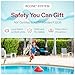 BCONE® Pool Alarm by Lifebuoy® | ASTM F2208 Certified | Floating Safety Device with App Alerts + Alexa Voice Control | 2.4GHz Wi-Fi | for Inground & Above-Ground Pools