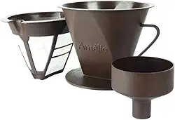 Coador de Café Conjunto Plástico R13 Amelia