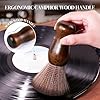 XQ XIAO QIAO Vinyl Record Cleaning Brush - Anti-Static Dust Record Cleaner for Vinyl - Wooden Vinyl Cleaner #2
