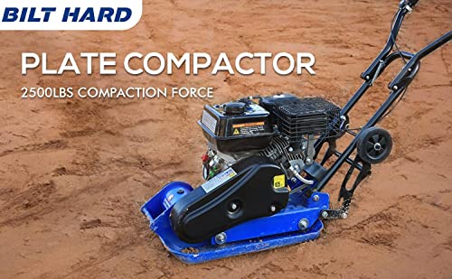 BILT HARD 6.5HP Gas Plate Compactor